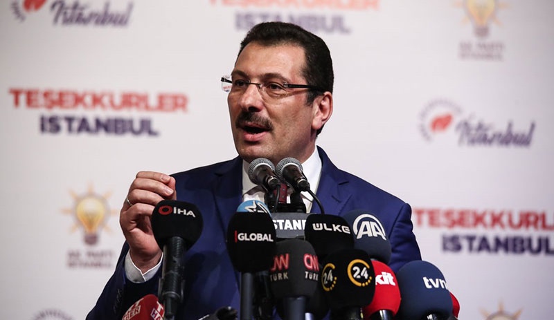 AKP: İstanbul’da oyların tamamının sayımı için YSK’ye başvuracağız